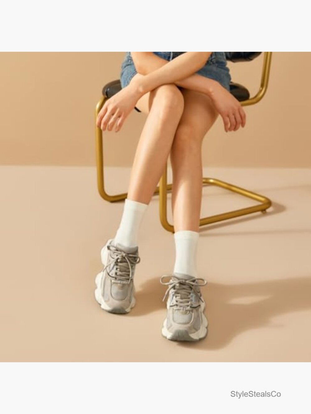 Women's Walking Shoes, Wide Sneakers, Retro Casual Fashion, Comfortable - Picture 2 of 7